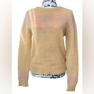 Moffat knitwear industries. Raglan sleeves mohair sweater. Size M